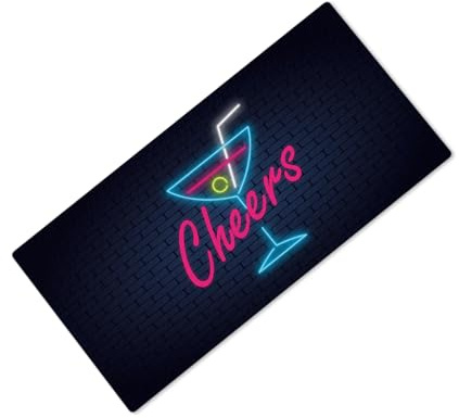 Cheers Printed Bar Runner Beer Mat Label Ideal Pub Cafe Home Occasion 4