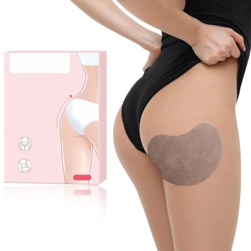 JYNVO 12 Pezzi Adesivi Sollevamento Glutei Fissaggio Istantaneo per Naturale Dei Glutei Cerotti per Fianchi e Comfort e Traspirabilità per Prolungato
