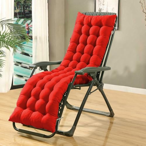 Gepolsterter Outdoor-Schaukelstuhl – Lounge-Design Sonnenliege mit weichem Komfortkissen für Terrasse, Garten & Entspannung im Innenbereich