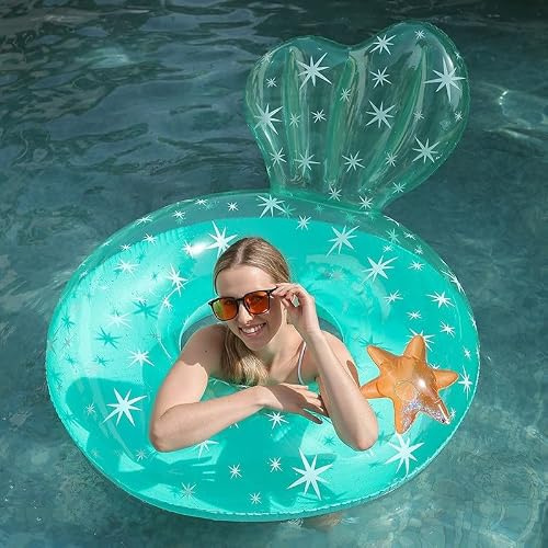 Salvagente Adulto, dellyy Piscina Gonfiabile Mare | Materassini Gonfiabili, Giochi Piscina Adulti, Gommoni, Galleggianti per Spiagge, Piscine e Feste Estive in Piscina