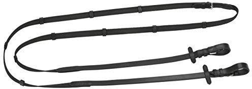 Covalliero Antislip Gummizügel schwarz, Full, 20 mm