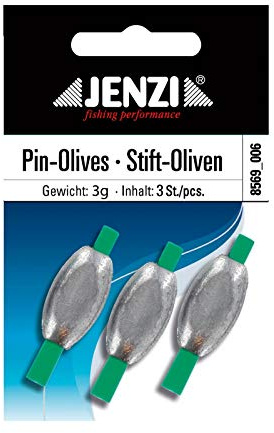 Jenzi Stift-Oliven-Blei, verpackt Anzahl 3 St/SB 6,0 g