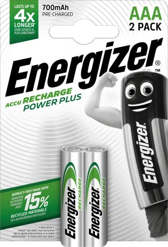 Energizer Power Plus Aaa Rechargeable Battery Nichel - Metallo Idruro (Nimh)