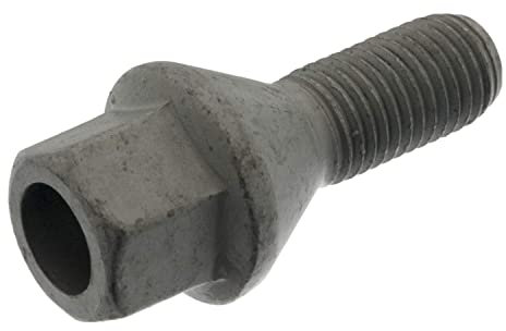febi bilstein 49008 Wheel Bolt for steel and light alloy wheel rim, pack of one
