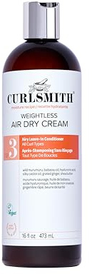 Curlsmith Weightless Air Dry Cream | Air-Dry Lockencreme, Feuchtigkeitsspendend und entwirrend, Alle Lockentypen, Vegan, 473 ml