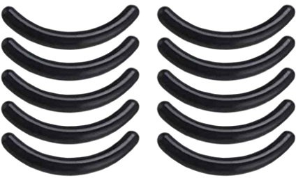 Conijiwadi 10 stücke frauen wimpern curler pad gummi ewash clamp ersatz clip pads schwarze antibakterielle curling matte