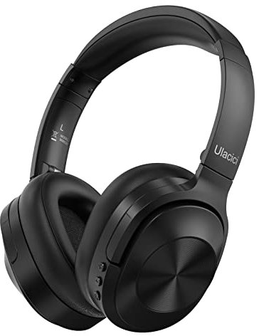 Active Noise Cancelling Headphones,Wireless Bluetooth Headphones Built-in Mic 40 Hours Playtime Wireless Noise Cancelling Headphone 3D Low Bass Tone Fast Charge