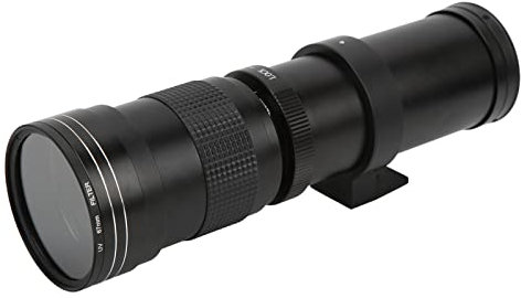 Goshyda 420-800 Mm F8.3-16 Manueller Zoom Teleobjektiv Objektiv mit Langer Brennweite für AI-Mount-Kamera, für D850, D810, D800, D780, D750, D700, D610, D500, D300, D3100,