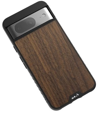 Mous for Google Pixel 8 Case MagSafe Compatible - Limitless 5.0 - Walnut - Protective Pixel 8 Case - Shockproof Phone Cover