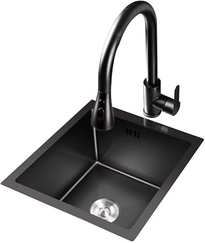 ZHENCHAO Lavabo da Cucina in Acciaio Inossidabile per Balcone Lavanderia Piscina Lavabo Sottopiano per Uso Domestico Lavello da Incasso per Cucina Bacini per Verdure Multi-Formato Lavelli (