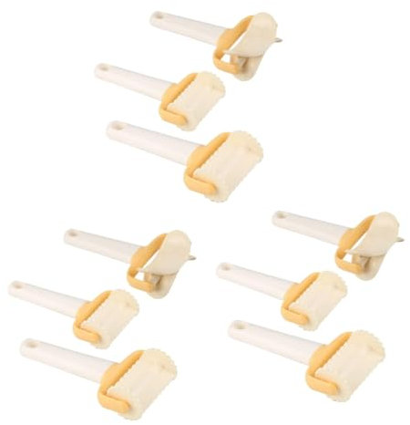 MAGICLULU 3sets Round Cookie Biscuit Rolling Plastic Biscuit for Baking Scone Hanging Design