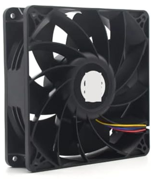 ZCDYGHU Für SXDOOL 280CFM Fan 140mm Dual Ball 12V 4A 140x38 Mm Big Air Flow Kühlung 14038 14cm 6-Pin Hoher Winddruck Für GPU Miner