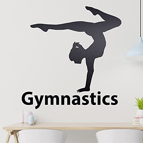 Gymnastics Wandtattoo in 6 Größen - Wandaufkleber Wall Sticker - Dekoration, Küche, Wohnzimmer, Schlafzimmer, Badezimmer