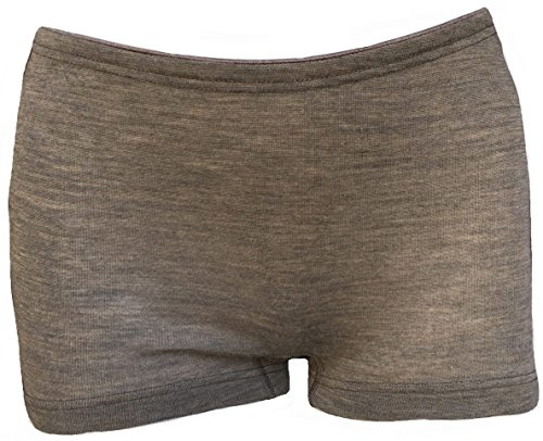 Engel Natur Damen-Pants | 70% Bio-Merono-Schurwolle, 30% Seide (38/40, walnuss)