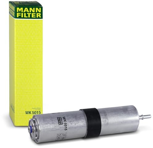 MANN-FILTER WK 5015 z Ölfilter – Ölfilter Satz mit Dichtung / Dichtungssatz – Für PKW | WK5015, (kl 983D) Mann Kraftstofffilter passend für | Wk 5015