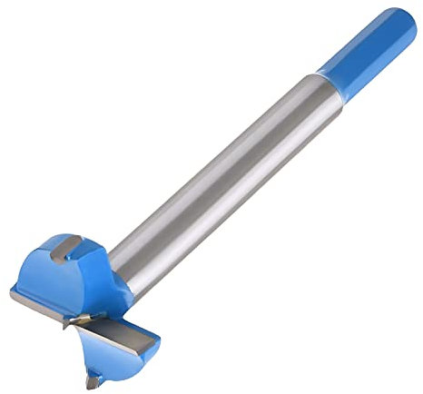 Utoolmart Forstner Holzbohrer mit 35 mm Durchmesser, gerader Schaft, Hartmetallspitze Professionelle Holzbearbeitung Lochsäge Holzschneider 125 mm Länge Grau 2-tlg
