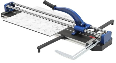 Fliesenschneide maschine, 800mm 15mm Kugellager Porzellan Keramikklinge professionelle manuelle Schneidemaschine (blau)