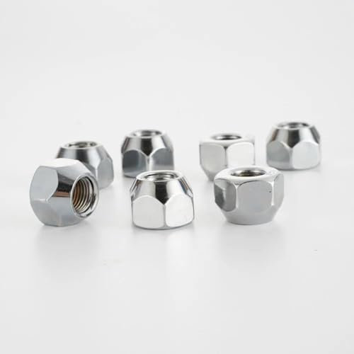 WTIXCRQ Radbolzen Radschraube Auto-Radmuttern Offenes Ende Radmuttern Für Anhänger Reifen Felgen 21 Mm, Sechskant-Radnaben-Reifenschrauben, 16 Mm Höhe, 20 Stück(M14x1.5)