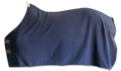 Kentucky - Abschwitzdecke Show vegan Wool Marine 155-6'9