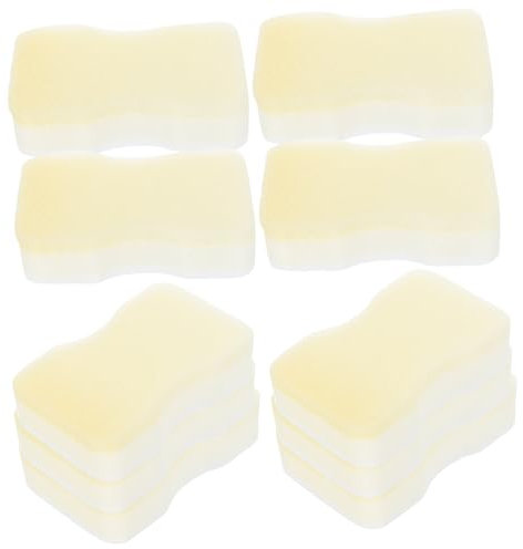 KOCKSHION 15pezzi Spugne Pulizia Lampade in Spugna Morbida Riutilizzabile Per Tessuti Rimuovi Polvere Da Paralumi e Superfici Delicate Ergonomiche e Resistenti Per Uso Quotidiano