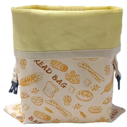 Beeswax Bread Bags, Beeswax Food Wrap Bag, Reusable Loaf Container, Multi-purpose Storage, Eco-friendly And Reusable, 30x39cm For Food Preservation Bakery Sandwich