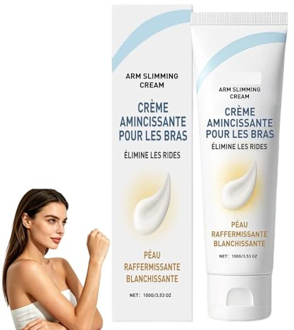 Crema rassodante anti-rughe per braccia, lozione modellante con collagene e retinolo, idratante profondo contro l'invecchiamento della pelle, rassoda e tonifica la pelle cadente su braccia, collo