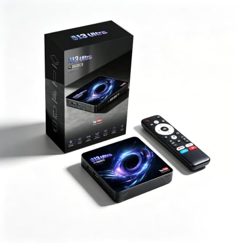 Android TV-box 14.0 4K 4GB/32 GB RK3539 Wi-Fi 6 BT5.4 10/100M Ethernet