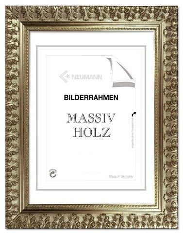 Barockrahmen 750 ARG, silber, 50 x 70 cm, Wechselrahmen
