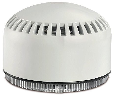 Federal Signal SLM700GY Streamline Modular Multi-Tone Electronic Sounder, Gray, Required Base Sold Separately, Polycarbonate
