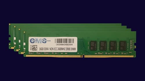 64GB (4X16GB) Memory RAM Compatible with ASUS/ASmobile - Strix H270F Gaming, Strix Z270E Gaming, Strix Z270F Gaming, Strix Z270G Gaming, Strix Z270H Gaming, Z270-WS Motherboards by CMS C120