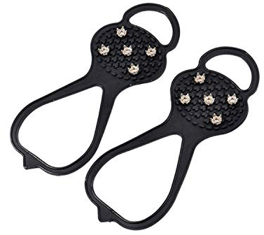 Universal Gripper Spikes halkfri sko robusta dubbar för skor och stövlar med god elasticitet Säkert skydd för promenader jogging fiske bergsklättring vandring