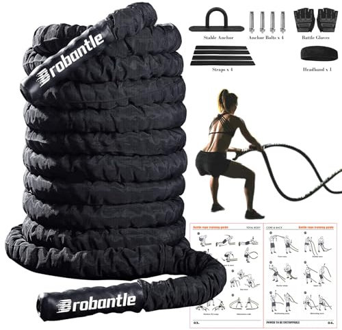 Kampfseile für Zuhause, Fitnessstudio, Trainingsseil, schwere Seile für Training, Seile, gewichtete Seile für das Training, Seil, Trainingsseile, für Zuhause, Übungsseile für Zuhause