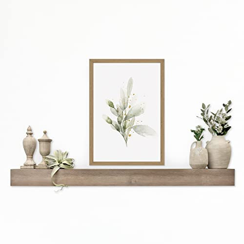 Master and Co. Kaminsims, 183 cm, schwebend, Naturfarben