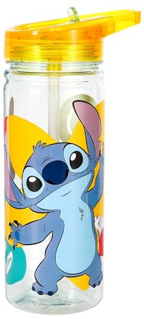 Zawadi Global Stitch 580 ml Wasserflasche für Kinder Schule Trinkflasche aus strapazierfähigem Tritan wiederverwendbar BPA-frei