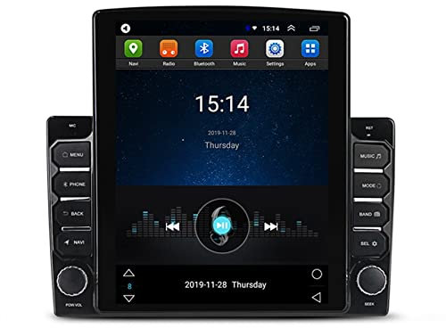 HYNMSM Sistema Android Estéreo para automóvil para Volks-wagen Hyu-ndai K-IA Renault Su-zuki Reproductor de Radio de 9/10 Pulgadas Receptor de Audio para automóvil Soporte Bluetooth Salida RCA comple