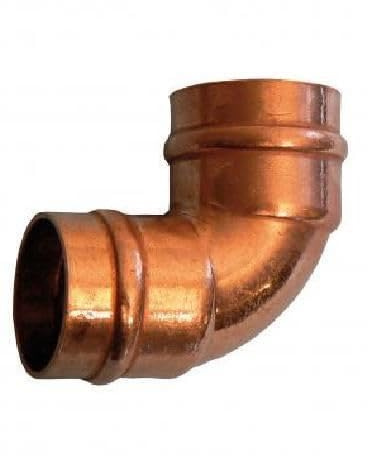 ODSUPPLIES - 35mm Solder Ring 90 Degree Elbow | Also Available in 8mm, 10mm, 15mm, 22mm, 28mm, 35mm, 42mm and 54mm