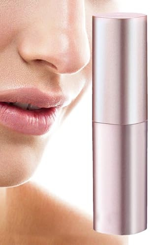 Rifinitore portatile per sopracciglia di rimozione dei del viso Rifinitore del sopracciglio,Dispositivo di depilazione del naso a forma di rossetto - Rasoio elettrico lavabile dei capelli del