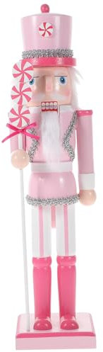 MAGICLULU Schiaccianoci di Natale in Legno Soldato Ornamento Natalizio Decorazione per Tavolo Casa Figura per Focolare
