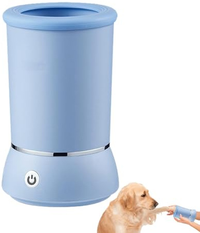 Lavazampe Elettrico Per Cani | Pulitore Automatico Zampe Cane | Rondella Automatica zampa