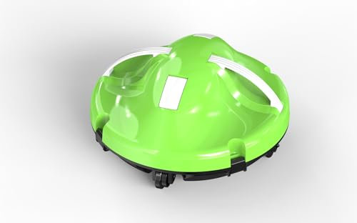 Robot pulitore per piscine senza fili 2025, 120 minuti, automatico, per piscine fuori terra e in terra piane fino a 1000 mq, robot pulitore per piscine con tecnologia di parcheggio autonomo