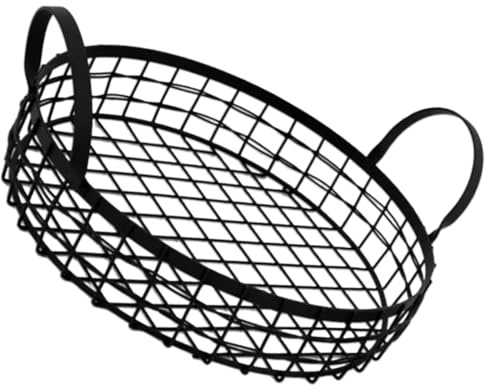 Cabilock Panier à Fruits Fil Métallique Avec Poignée Pour Rangement De Fruits Et Légumes Conteneur De Stockage Pour Maison