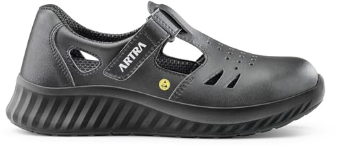 Artra Armen S1 ESD Sandales de sécurité légères avec embout en acier antidérapant Pointure 35-48