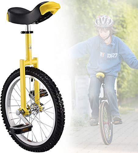 Enhjuling, 18 tums hjul enhjuling for barn, halkfria, fjälldäck Ridning Självbalans Träning Balans Cykel Utomhussport Fitness