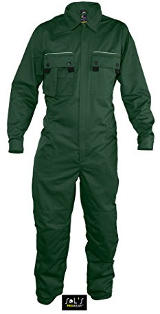 Workwear Overall Solstice Pro Bottle Green 3XL
