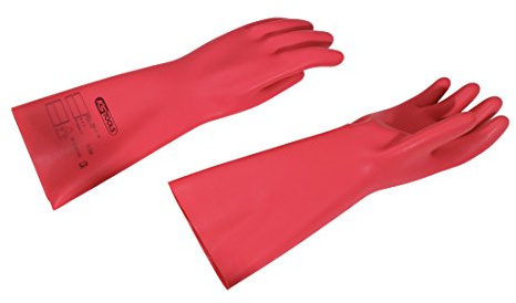 KS Tools 117.1757 Isolierter Elektriker-Schutzhandschuh Naturlatex, Größe 10