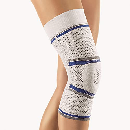 BORT StabiloGen Eco Kniebandage mit Haftband 5+ silber
