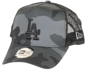 New Era Los Angeles Dodgers MLB Camo Team A-Frame Adjustable Trucker Cap