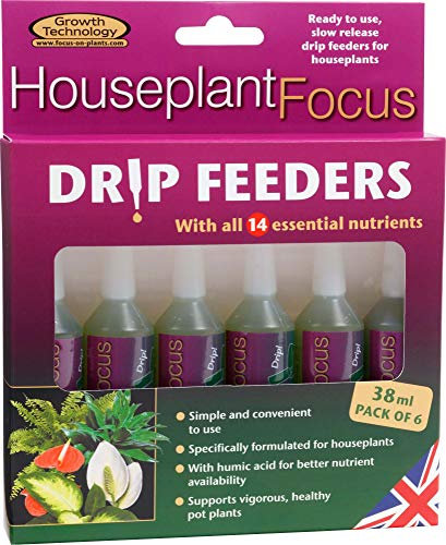 Growth Technology Houseplant Fertilizer Drip Feeders Pack of 6