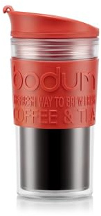 Bodum Travel Mug, 0.35 l, 12 oz, Red