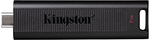 Kingston USB DT MAX 1TBType C 3.2 Gen 2 Reading: 1,000MB/sec Writing: 900MB/sec (DTMAX/1TBCR)